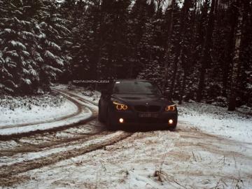 Bmw E60 M5 Black Winter E24