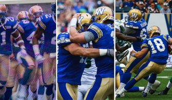 Pin Winnipeg Blue Bombers