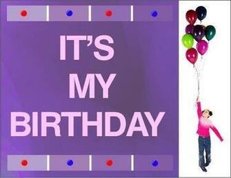 Balloon Card It S My BirtHDay Yuppiee D