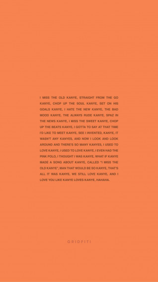 Kanye West Wallpaper Background For Your iPhone Gridfiti