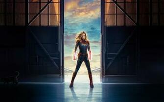 Brie Larson Captain Marvel Carol Danvers Wallpaper
