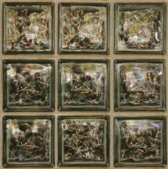 Standard Glass Block Tile Wallpaper