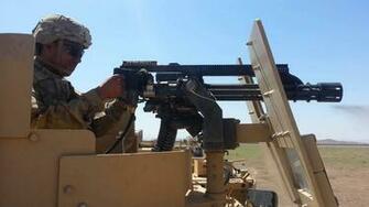 Minigun Machine Gun Weapon Military Wallpaper