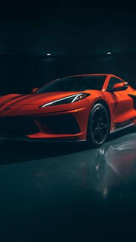 Sportcar Chevrolet Corvette C8 Wallpaper