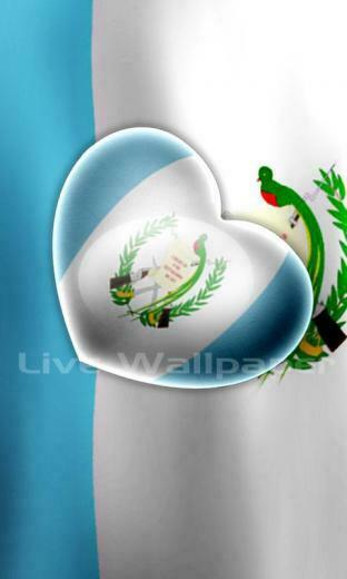 Love Guatemala Flag Lwp Live Wallpaper Wonderful