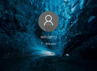 On Change Sign In Screen Background Image Windows