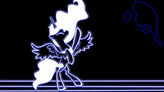 Princess Luna Glow Wallpaper By Sapphirewondershine