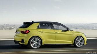 Audi A1 Sportback Color Python Yellow Side HD