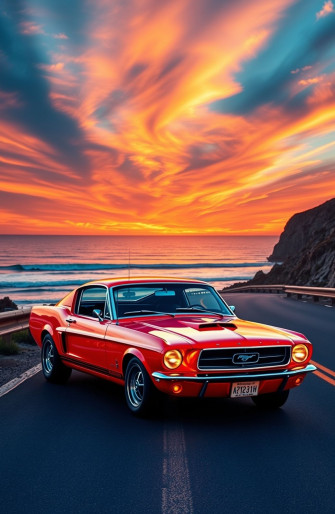 Classic Ford Mustang Wallpaper