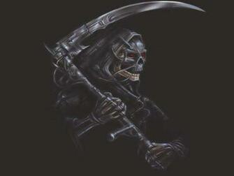 Grim Reaper Wallpaper By Simatickiko