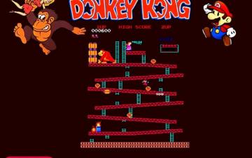 Donkey Kong Wallpaper Stock Photos