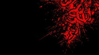 Red Razer Logo Black Background HD 1080p Wallpaper