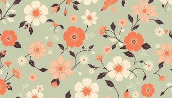 Vintage Modern Wallpaper