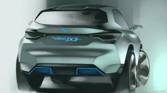 Bmw Ix3 Concept Design Sketch HD Wallpaper