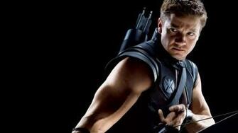 Hawkeye Clint Barton Jeremy Renner The Avengers Movie Black