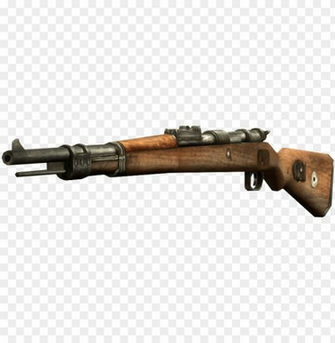 Kar98k Model Cod2 Firearm Png Image With Transparent Background
