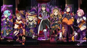 Halloween Gacha Wallpaper Sao Memory Defrag By Kaz Kirigiri On