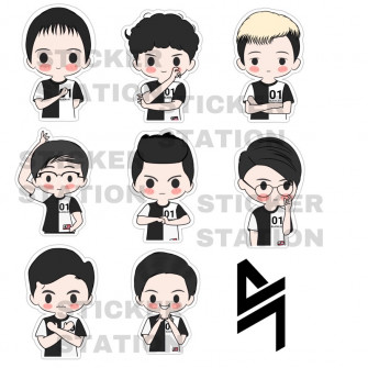 Blacklist International Chibi Stickers Shopee Philippines