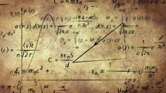 Math Equation Wallpaper