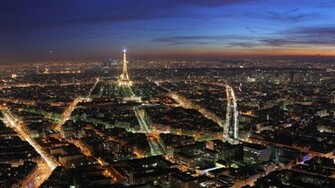 Paris At Night Wallpaper