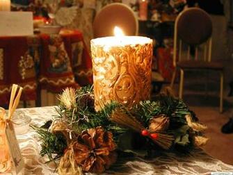 Christmas Candle Wallpaper