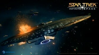 Wallpaper Space Infinite Trek Star