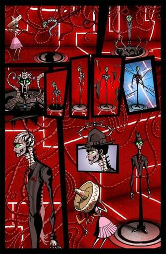 Steam Powered Giraffe Wallpaper Comic