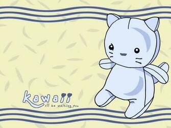 Original Wallpaper Kawaii Neko Chan Minitokyo