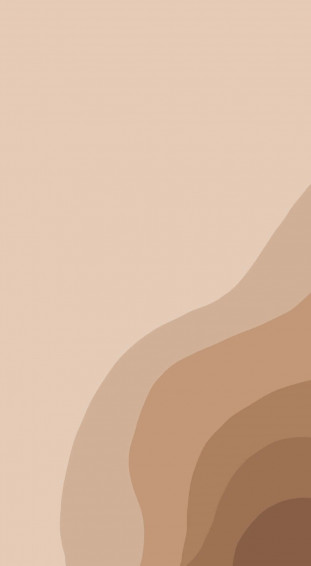 Minimalist Brown Aesthetic Wallpaper