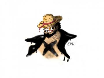Rushed Luffy Joyboy R Onepiece