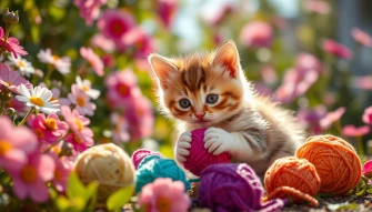 Adorable Kitten Wallpaper