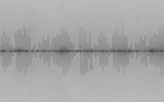 Wallpaper For Sound Waves White