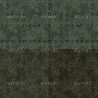 Riveted Metal Patterns Background