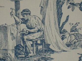 French Toile Wallpaper Wonderful