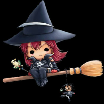 Cute Witches Clipart Halloween