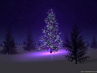 Artificial Christmas Tree Wallpaper Background Desktop