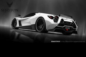 White Hypercar Shayton Equilibrium Supercar Desktop