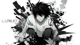 Death Note L Wallpaper Image