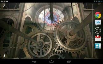 mechanical clock 3d screensaver