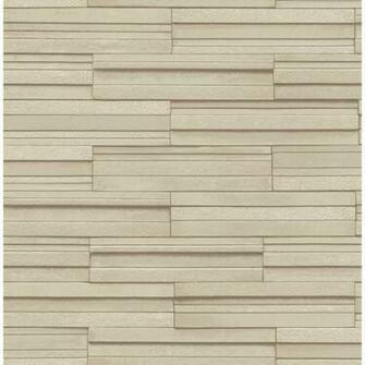 Fine Decor Ceramica Slate Tile Washable Wallpaper Beige Fd40124