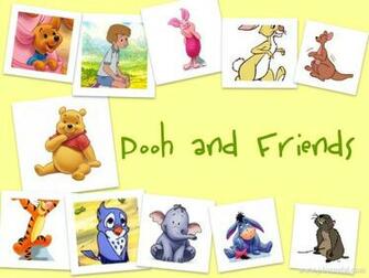 Wallpaper Disney Winnie The Pooh And Piglet Enjoy Snowfall