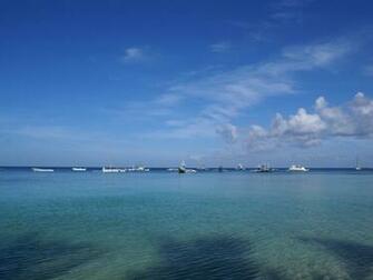 Boracay Island Scenery And Ocean Wallpaper