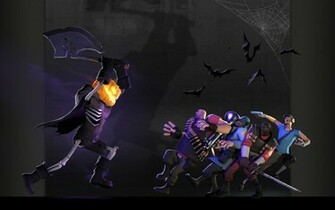 Team Fortress Halloween Google Background
