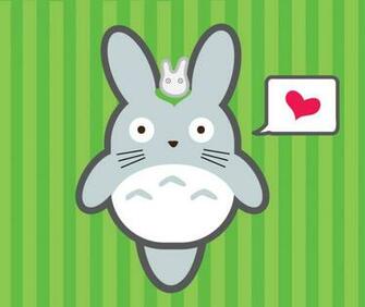 Totoro Kawaii By Discorhombus X