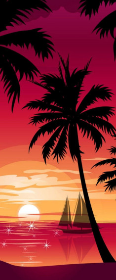 Cute Sunset Wallpaper