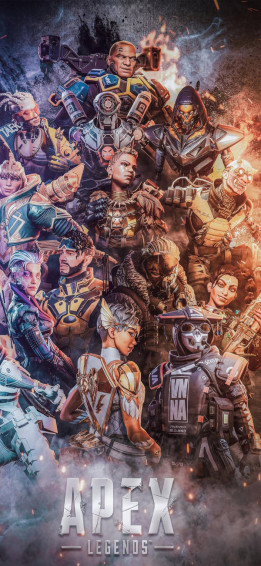 Rampart Defensive Character Apex Legends Phone Wallpaper