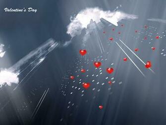 Happy Valentines Day 3d Background Wallpaper Computer