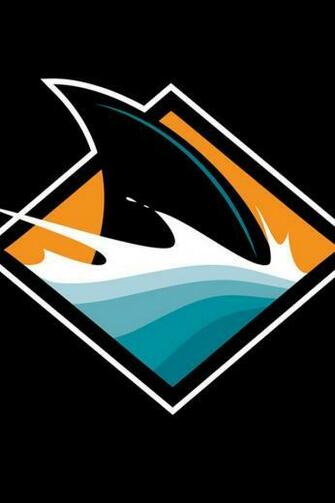 Shark Sign Drawns Cartoons Wallpaper For iPhone