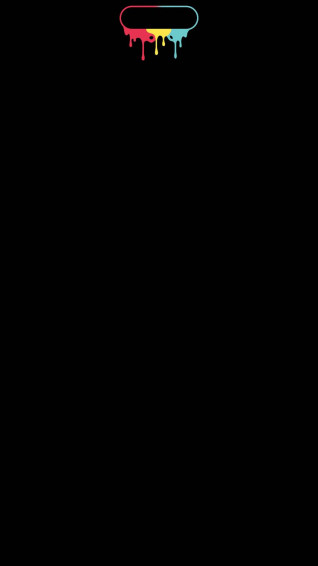 iPhone Pro Dynamic Island Colours Wallpaper
