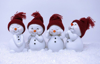 Cute Snow Wallpaper